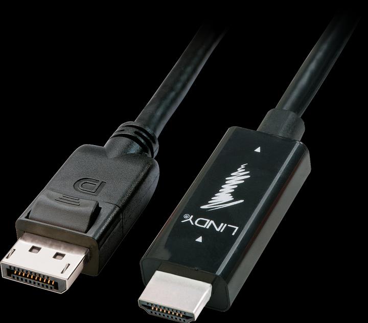 Image du produit Lindy HDMI - DisplayPort (2 m, DisplayPort, HDMI)