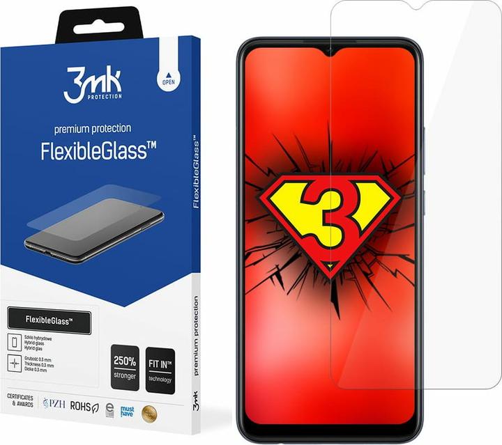 Produktbild 3MK FlexibleGlass Bildschirmschutz, Display Folie (1 Stück, Oppo A15)
