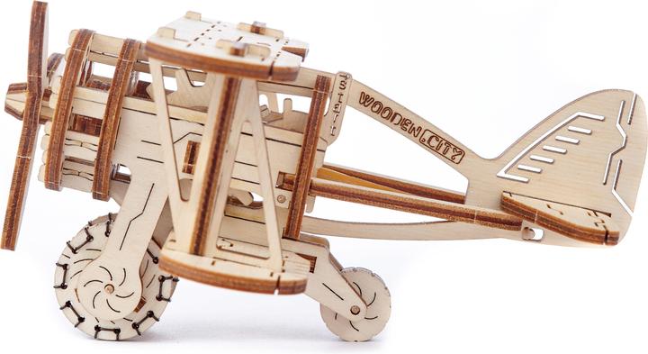 Actual product image WoodenCity Biplane airplane