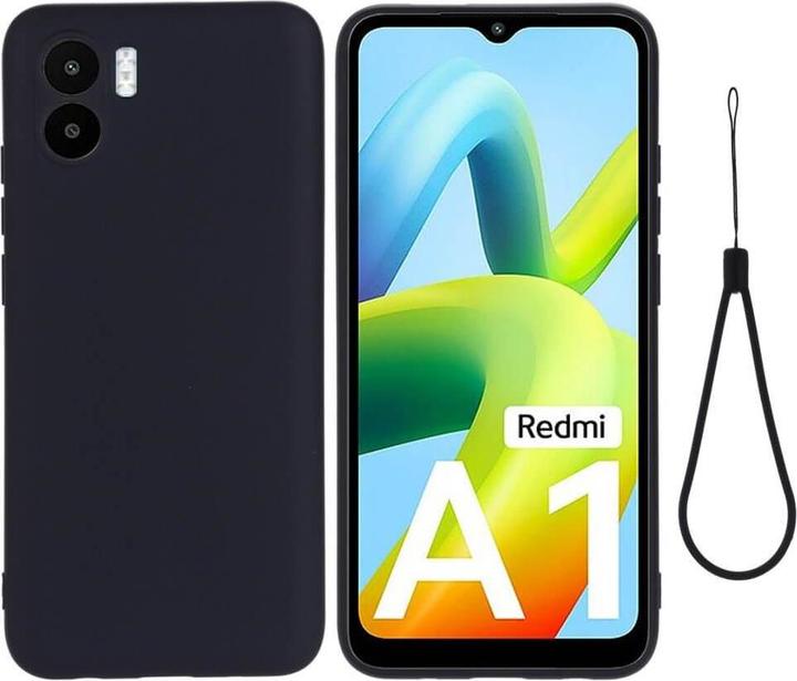 Produktbild Cover-Discount Xiaomi Redmi A2 / A1 - Silikon Gummi Hülle schwarz (Xiaomi Redmi A2, KXD A1)