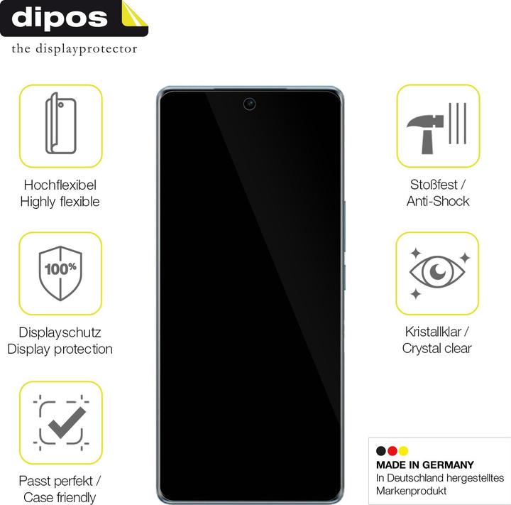 Image du produit Dipos Film de Protection d’écran Full-Cover 3D (2 pièce(s), Vivo V29 Pro)