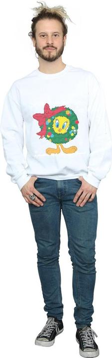 Produktbild Looney Tunes Tweety Pie Christmas Fair Isle Sweatshirt (XXL)