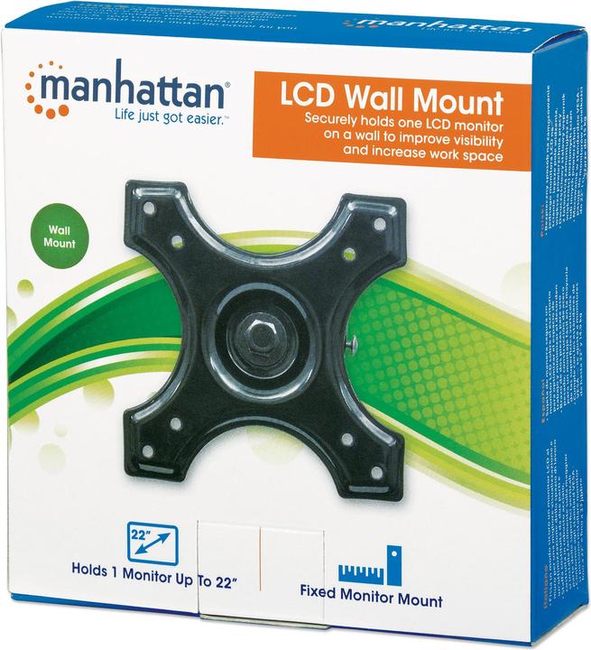 Image du produit Manhattan Support mural pour moniteur (Mur, 22")