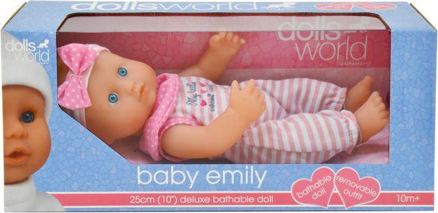 Image du produit Dolls World idee+spiel Poupée bébé Emily 25cm