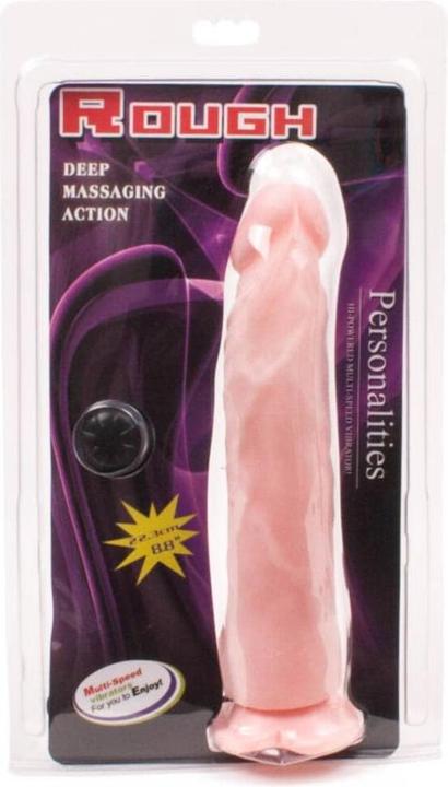 Debra Rough Vibrator with Suction Cup Flesh
