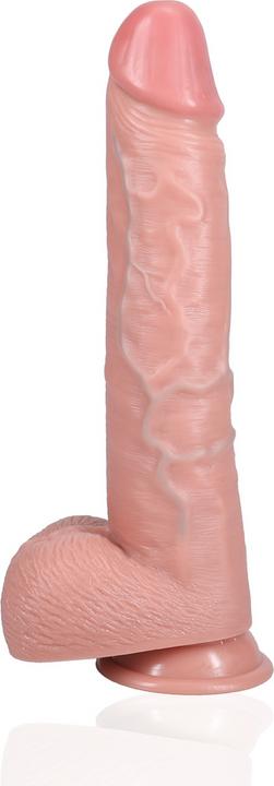 RealRock Extra Large Straight with Balls 13 / 33 cm - Flesh