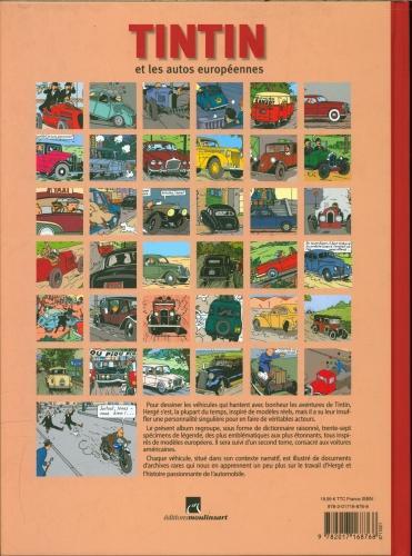 Image du produit Tintin : et les autos européennes : les voitures de légende (Français, Collectif, 2022)
