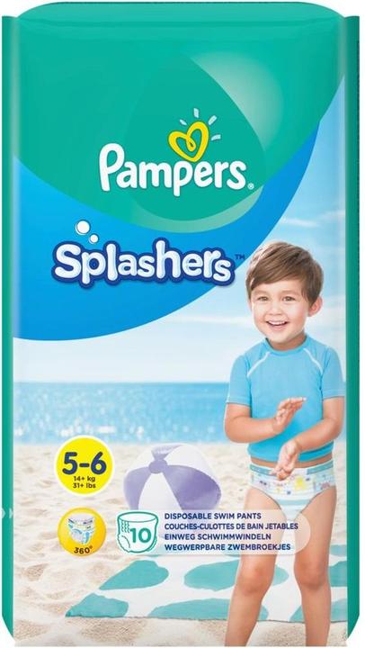 Actual product image Pampers Splashers (Size 5, Size 6, Pack, 10 Piece)