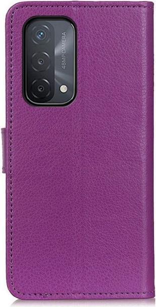 Produktbild MU Classic Litchi Leder Bookcover Series (Oppo A74 5G)