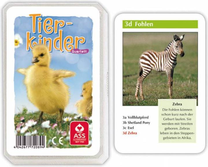 Actual product image ASS Altenburg 22572089 - Quartet - Animal Children (DE Edition) (German)