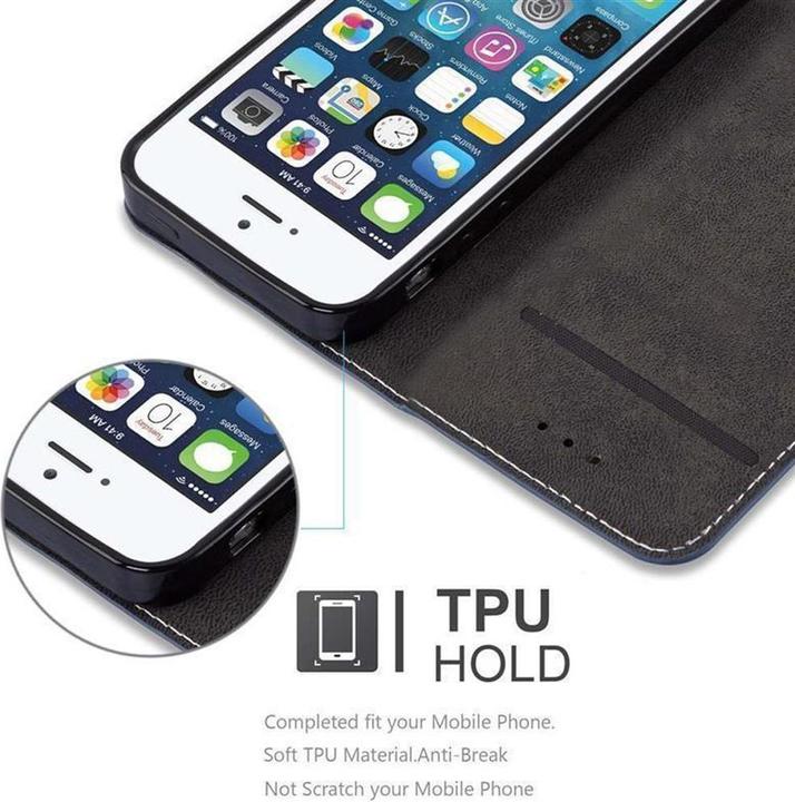 Actual product image Cadorabo Book X Wallet Cover (Apple iPhone 4, G4s)