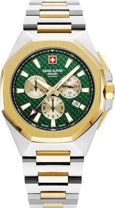 Immagine prodotto Swiss Alpine Military 7005.9144 Typhoon Cronografo da uomo 42mm 10ATM (Cronografo, 42 mm)