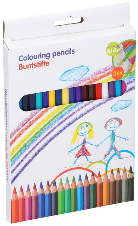 Produktbild Topwrite Kids Colouring Pencils (Mehrfarbig, 36 x)