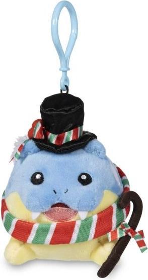 Actual product image Pokémon Spheal Undersea Holiday Key Chain Plush - 11.9 cm