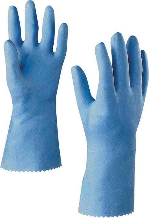 Image du produit Mapa Gant Jersette 300, EN 388, EN 374, bleu, taille 10 (10)