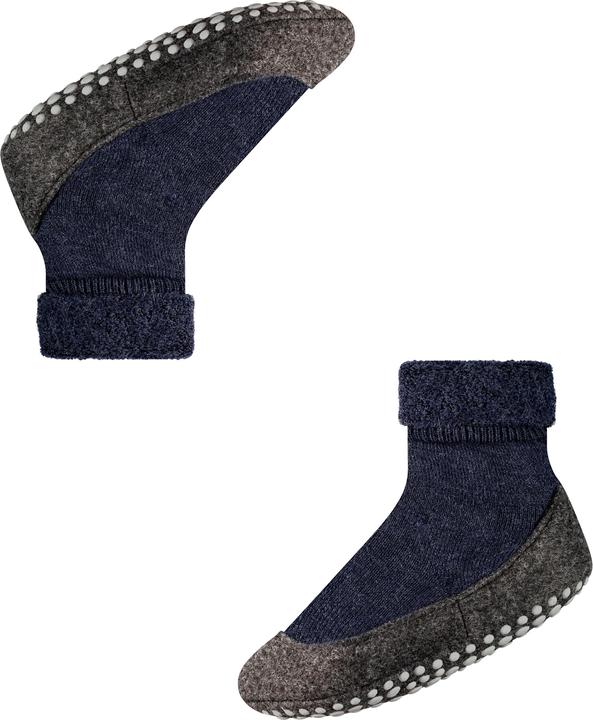 Actual product image Falke Cosyshoe Hut Finches, colour 6680 dark blue, size 25-26 (26)