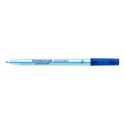 Produktbild Staedtler Lumocolor F correctable (Blau, 0.60 mm, 1 x)