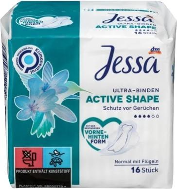 dm Jessa Ultra-Binden Active Shape (Damenbinden)