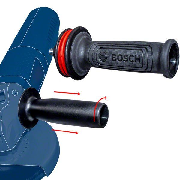 Produktbild Bosch Professional Zubehör EXPERT Handle for Vibration Control M10 Winkelschleifer, 169 x 69 mm