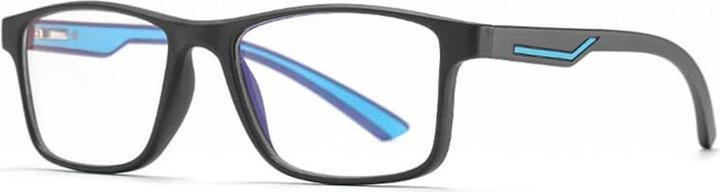 Image du produit Techsuit - Anti-Blue Light Glasses Reflex TR90 (F2388) - Rectangular - Sand Black / Blue