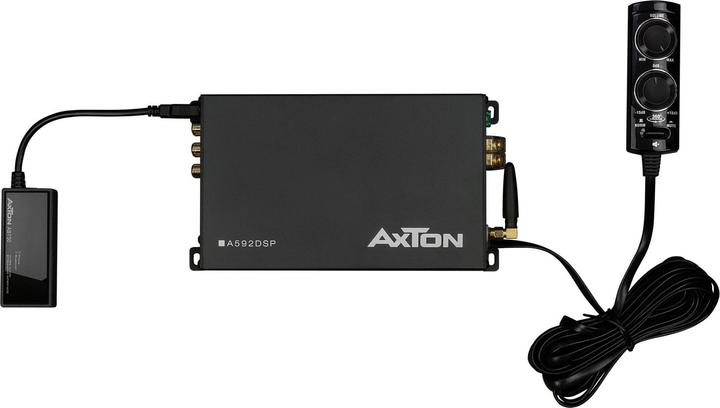 Actual product image Axton A592DSP DSP app amplifier 4 x 150 watts Hi-Res capable