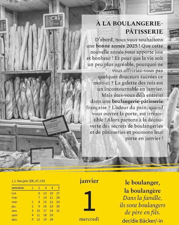 Produktbild Langenscheidt Sprachkalender Französisch 2025 (Deutsch)