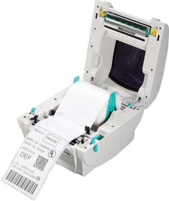Produktbild TSC TDP-247, 8 Punkte/mm (203dpi), TSPL-EZ, USB, RS232, LPT, Ethernet (203 dpi)