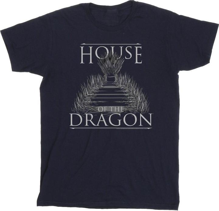 Produktbild Game of Thrones Throne Text TShirt (L)