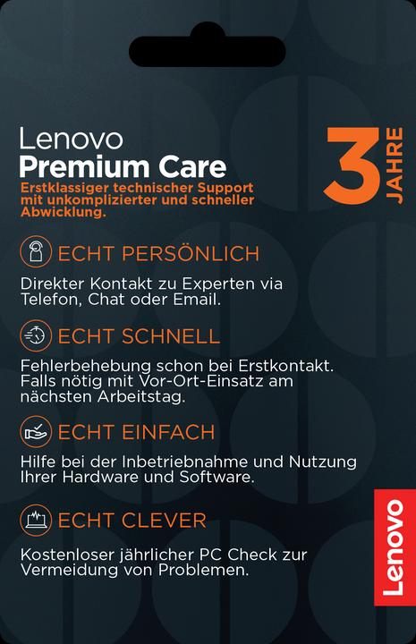 Immagine prodotto Lenovo Assistenza Premium (36 mesi, In loco, Giorno lavorativo successivo)