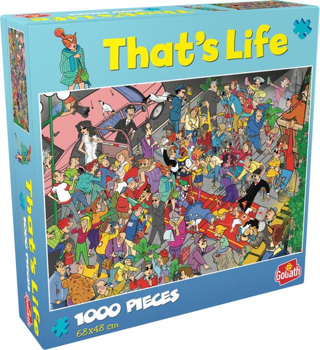 Goliath Toys Puzzle That's Life Tapis rouge (1000 pièces)