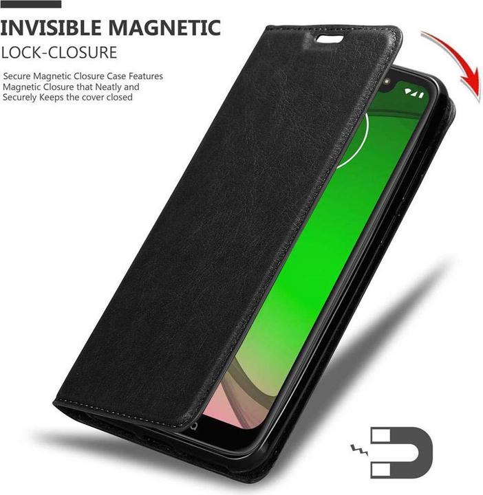 Image du produit Cadorabo Book Couverture magnétique invisible (Motorola Moto G7 Play)