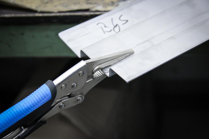 Actual product image BGS Body grip pliers set (185 mm)