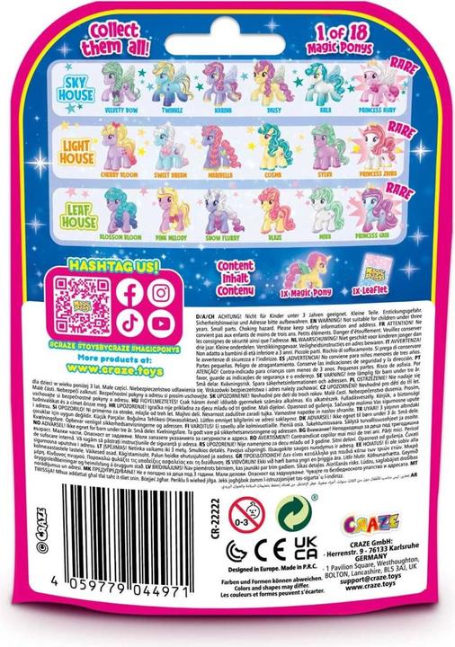 Actual product image Craze Magic Ponies Collectable Figures