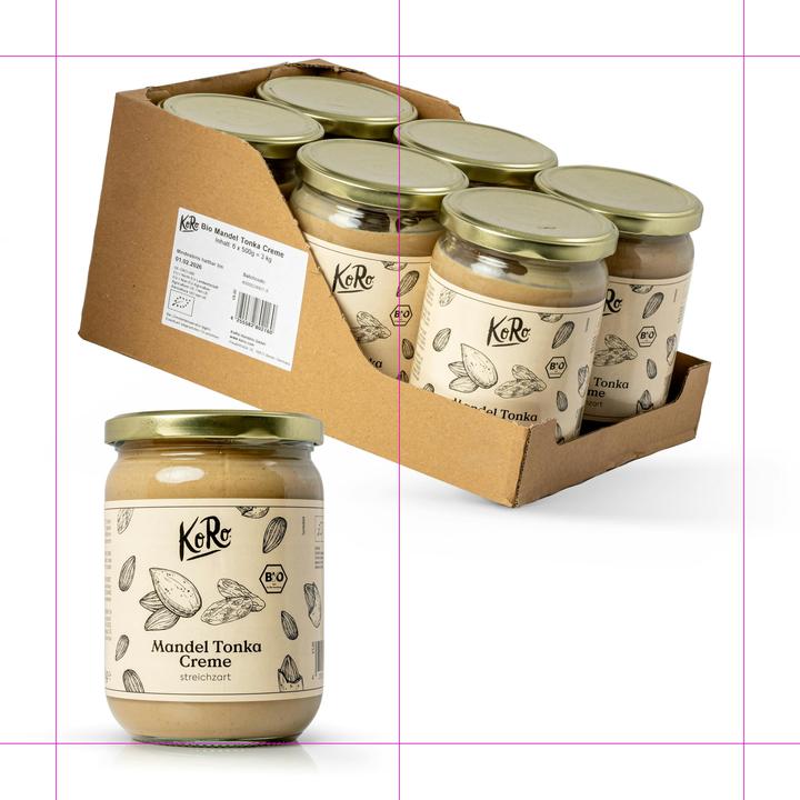 Actual product image KoRo Organic almond cream with tonka bean (3000 g)