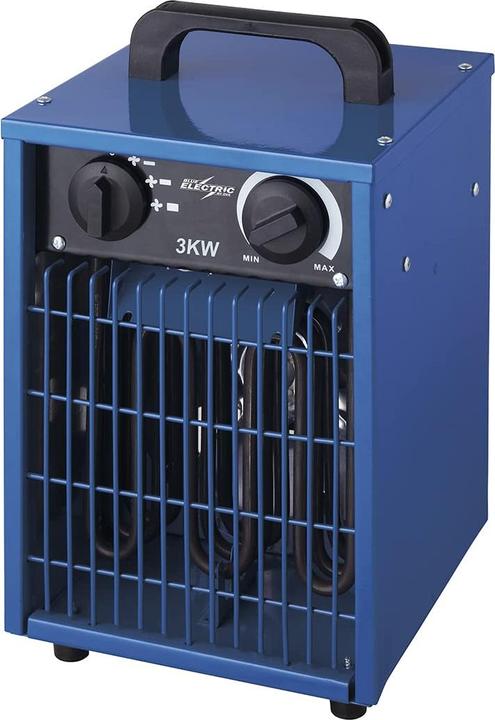 DVA Electric Scaldabagno 2kw - Scaldabagno con termostato regolabile. Interruttore a 4 posizioni 230V. (2000 W)
