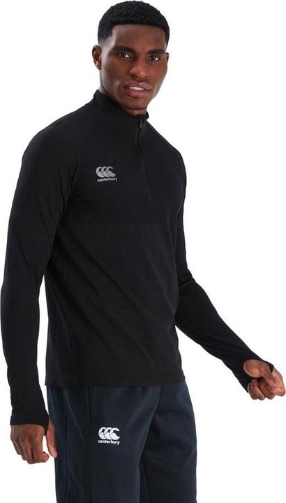 Produktbild Canterbury Mens Zip Seamless Top (XS)