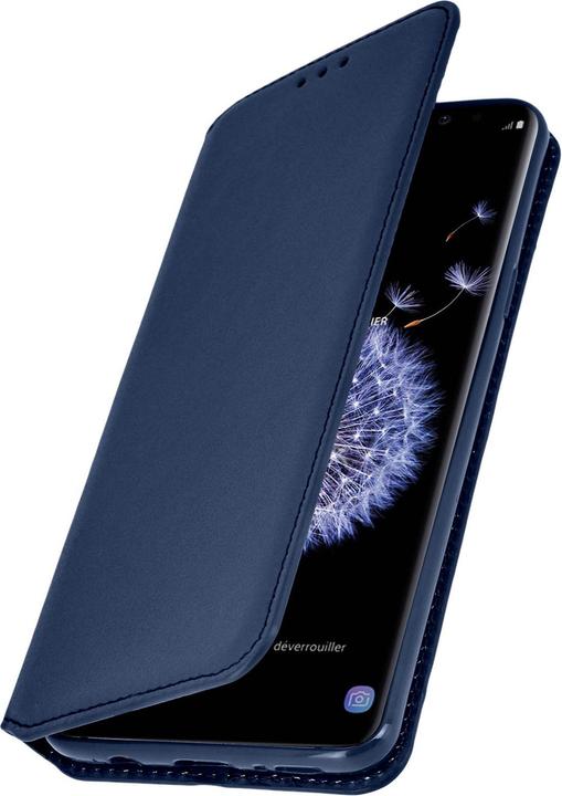 Actual product image Avizar Flip Cover Wallet Classic Edition for Samsung Galaxy S9 - Dark blue (Samsung Galaxy S9)
