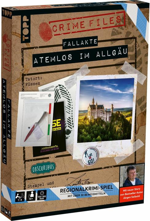Produktbild Crime Files – Fallakte: Atemlos im Allgäu (Deutsch)