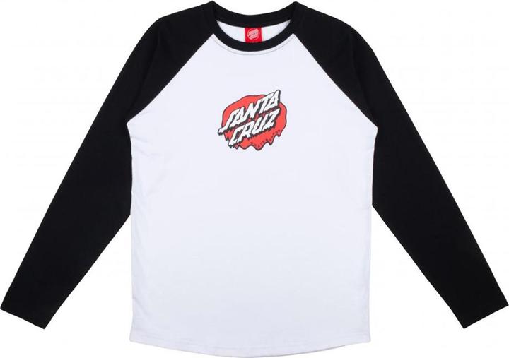 Produktbild Santa Cruz Youth Melting Dot Baseball Top Longsleeve (12, 13, 14)