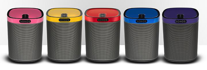 Actual product image Flexson SONOS PLAY:1 ColourPlay Skin