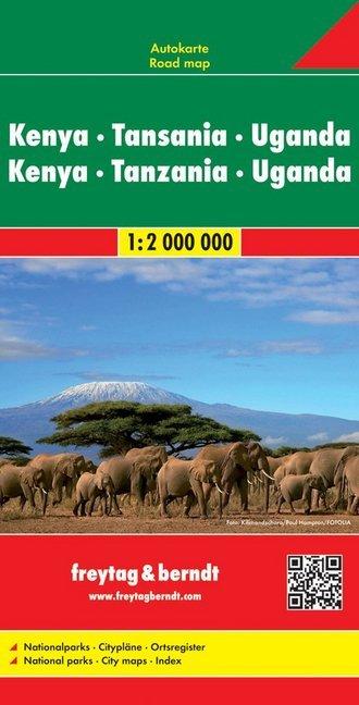 Produktbild Kenya / Kenia - Tansania - Uganda / Oeganda 2000000