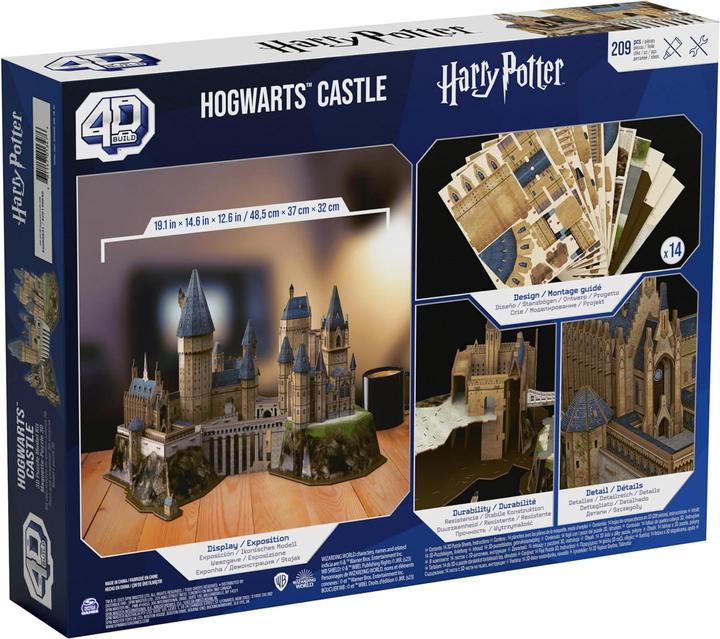 Immagine prodotto Spin Master PUZZLE 4D Harry Potter Castello di Hogwarts (209 pezzi)
