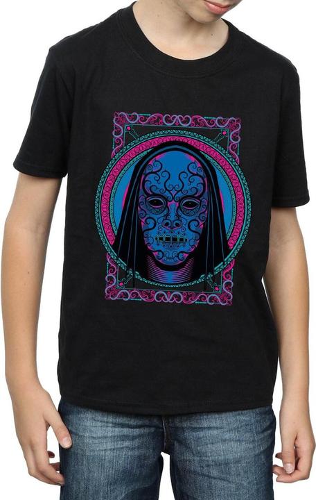Image du produit - T-shirt NEON DEATH EATER MASK - Garçon (116)