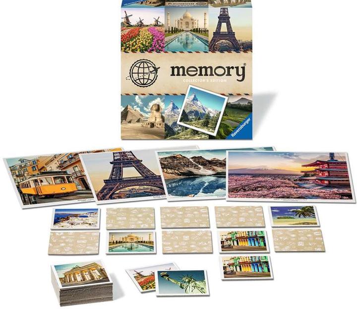 Actual product image Ravensburger Collectors' memory Travel (German, English, Italian, French)