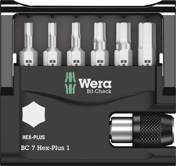 Produktbild Wera Bit-Check 7 Hex-Plus 1 (2, 3, 4, 5, 6 mm)