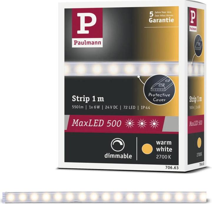 Image du produit Paulmann MaxLED 500 Stripe (Blanc chaud, 100 cm, Intérieur)