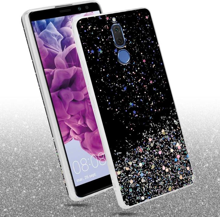 Actual product image Cadorabo TPU Cover with Glitter for Huawei MATE 10 LITE (Mate 10 Lite)
