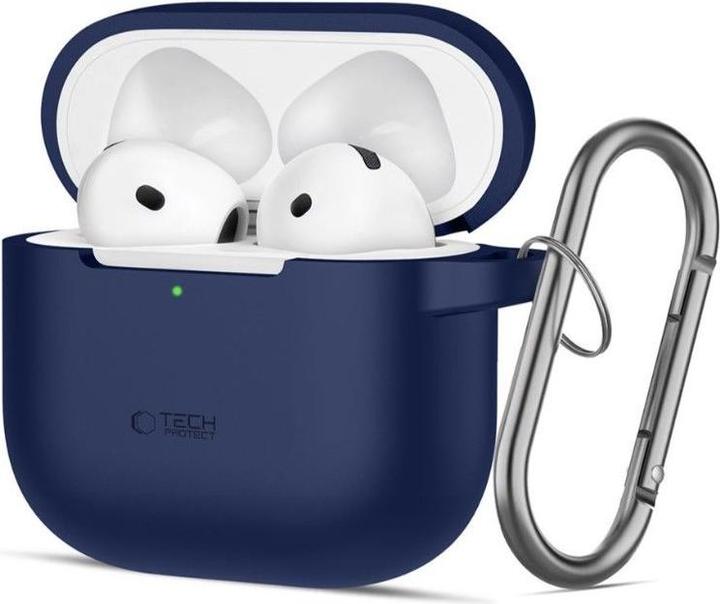 Produktbild Tech-Protect AIRPODS 4 SILICONE HOOK Case (Kopfhörer Tasche)