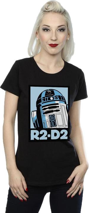 Immagine prodotto Star Wars R2-D2 Poster Maglietta Donna (M)