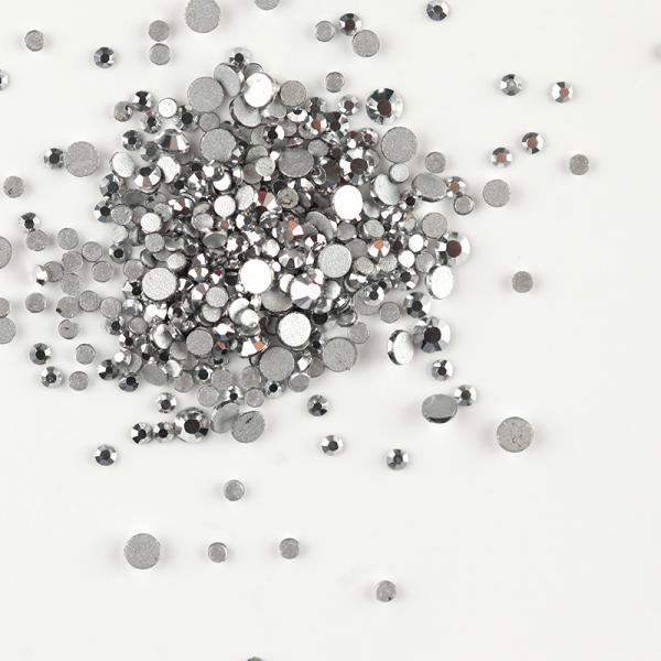 BrillBird Rhinestones SS5 Mirror Silver 100pcs (Silver)